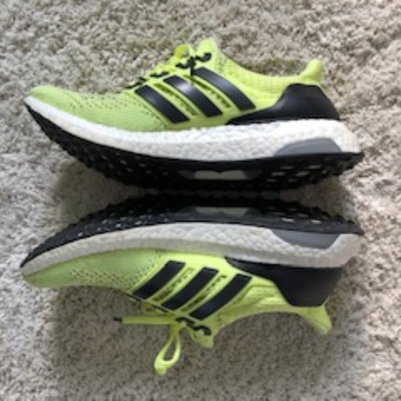 neon yellow ultra boost